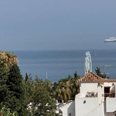 Piscina Y Vistas Espectaculares En Apartamento Torremolinos